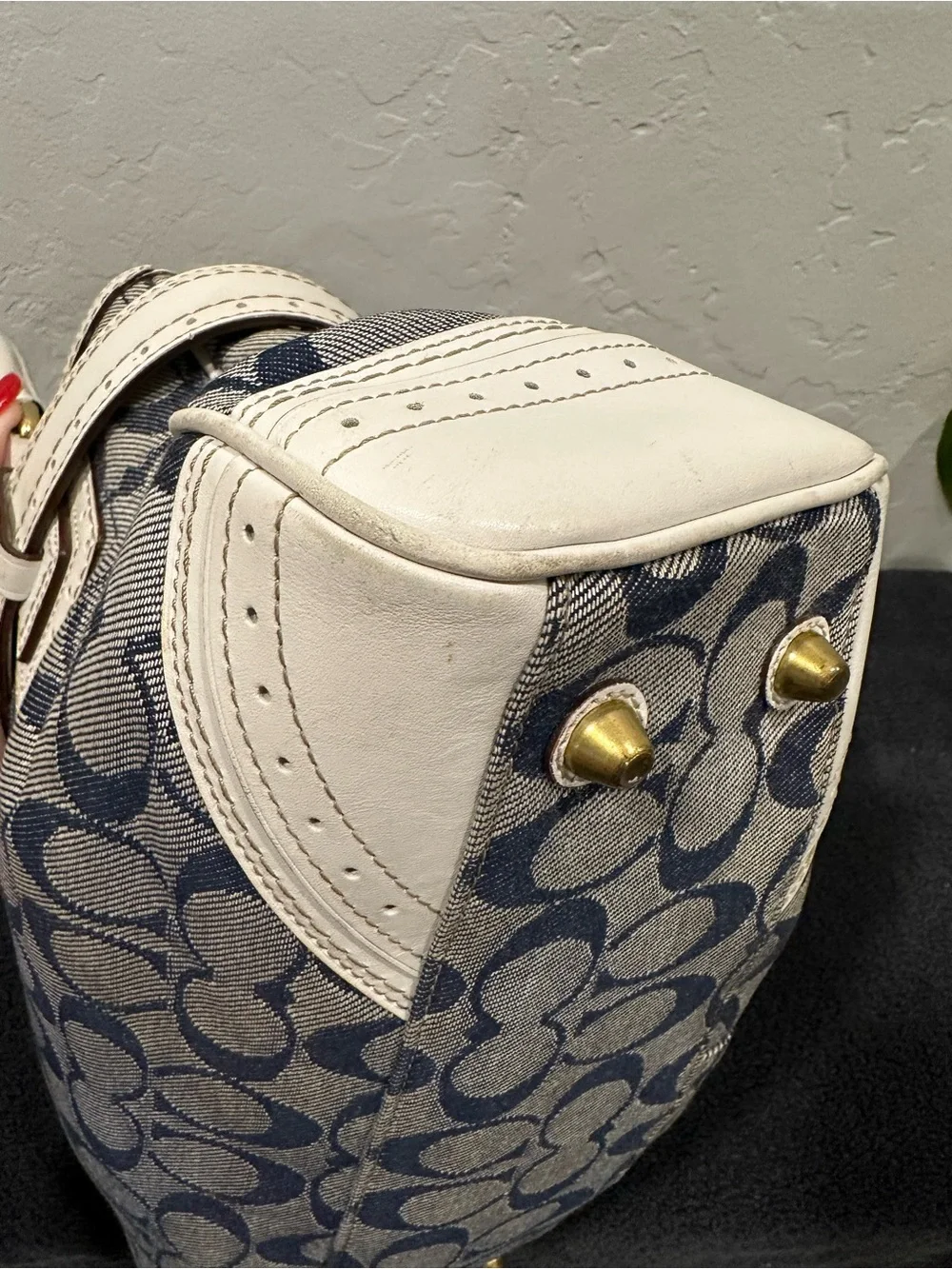Vintage Coach Hampton in the Denim Collection